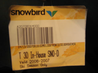 Snowbird, UT 4.15.07 (Day 4)