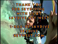 Mike makes skydive