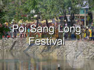 Poi Sang Long Festival, Chiang Mai, Thailand