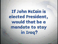 Harry Reid on John McCain and the Iraq War