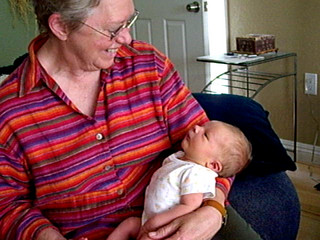 Caleb and Grandma Styn