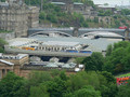 Waverly Station and Waverly Bridge Area in Edinburgh