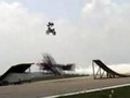 Low-flying plane stunt