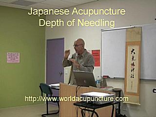 Acupuncture Depth of Needling