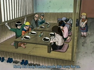 Rock Lee loves ''Curry of life''