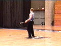 Me twirling at a competition