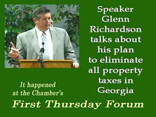 Speaker Richardson vows vote to repeal property tax
