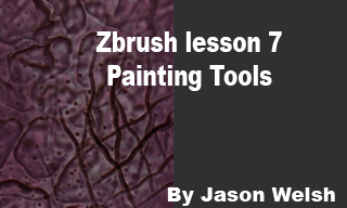 lesson7 in Zbrush 3.0 by Jason Welsh