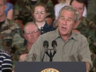 President Bush "Support the Troops"
