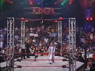 TNA No Surrender 2006 - LAX vs. AJ Styles & Christopher Daniels (Tag Team Ultimate X)