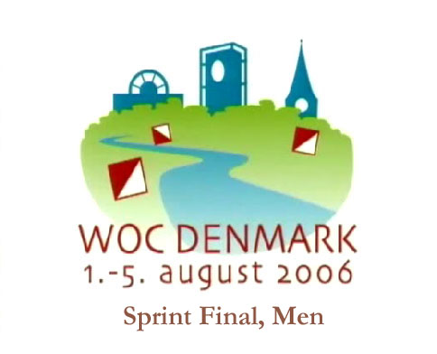 WOC 2006 Sprint Distance, Final, Men