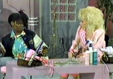 Dolly Parton & Whoopi Goldberg in "Vanity Fair"