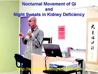 Acupuncture Physiology and Nightsweats
