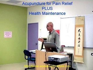 Acupuncture for Health V Pain Relief