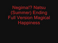 Negima!? Natsu Ending - Magical Happiness (Full Version)