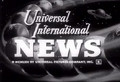 Universal-International Newsreel