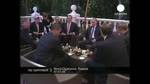 プーチン大統領 オバマも引きつる無言の朝食会[おそロシア]