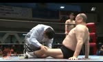 Keiichi Sato & Masanobu Fuchi vs. Osamu Nishimura & Ryuji Hijikata (AJPW)