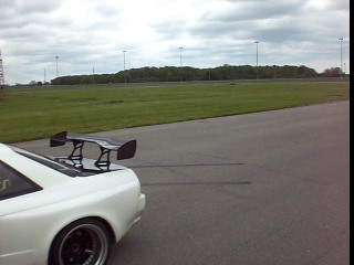 trackday at shannonville on front straight