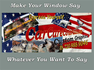 Custom Rear Window Graphics