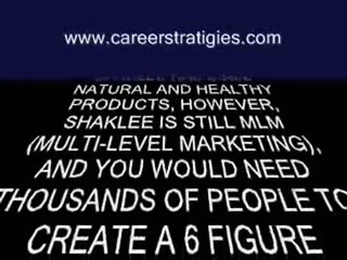 Shaklee MLM Success Review