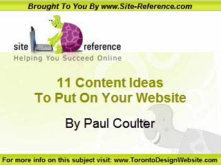 11 Content Ideas to Put on Your Website