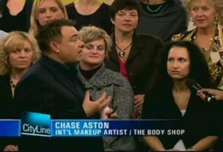 Chase Aston Makeup Tips on Cityline