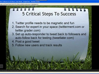 Part 2: 500 New Twitter Followers in 24 Hours, This is How!