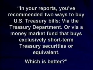 How Treasury Money Market Funds Work