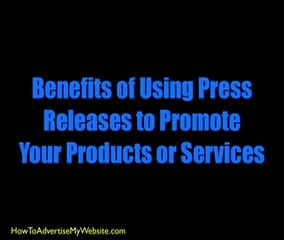 Advertising a Website - Press Release Tips