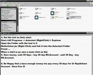 HowTo - Rapidshare4free with Multiclicker
