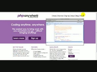Edit PHP Online