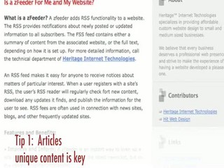 Hit Web Design shares seo tips and tricks