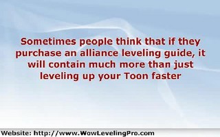 Alliance Leveling Guide - Finding a True Guide to Level Faster