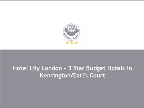 Hotel Lily London - Kensington / Earls Court