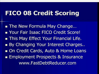 Free Credit Score. Video on FICO 08