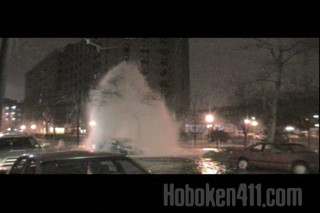 Hoboken Water Main Break February 6 2008