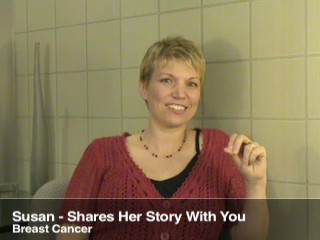 Susan Shares Her Breast Cancer Story - Blogging
