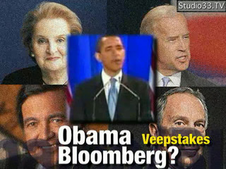 Michael Bloomberg Obama's Running Mate?