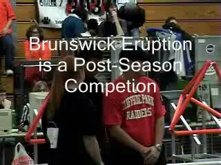 Team 555 and Team 1929 Robotics @ Brunswick Eruption