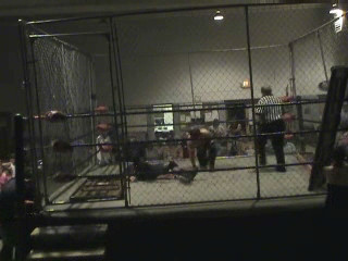 Brian Danzig vs Justin Flash cage match