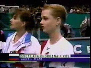Khorkina Olympic Games 96 TC VT