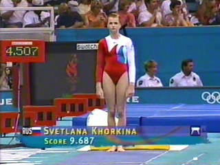Khorkina Olympic Games 96 TO VT