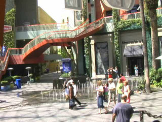 Tour at Universal City Walk