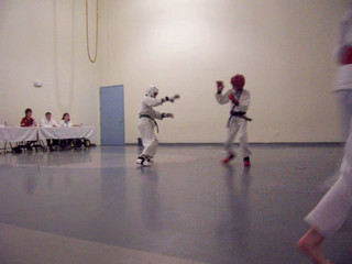 Jason's TKD Sparring