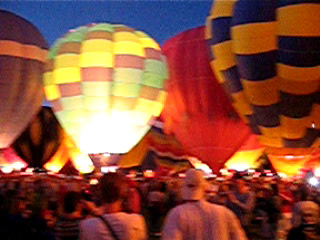 2003 Albuquerque Int'l Balloon Fiesta - Balloon Glow